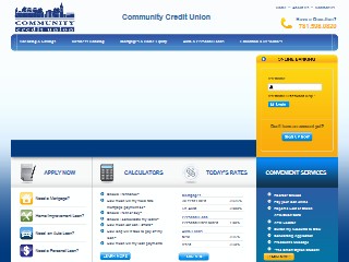 Web site www.communitycreditunion.org, Community Credit Union Of Lynn