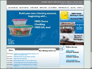 Web site www.ebsb.com, East Boston Savings Bank